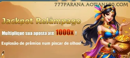 Slots online da 777parana com jackpots progressivos